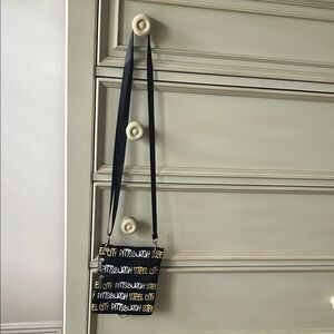 Robin Ruth Black and Yellow Crossbody Bag